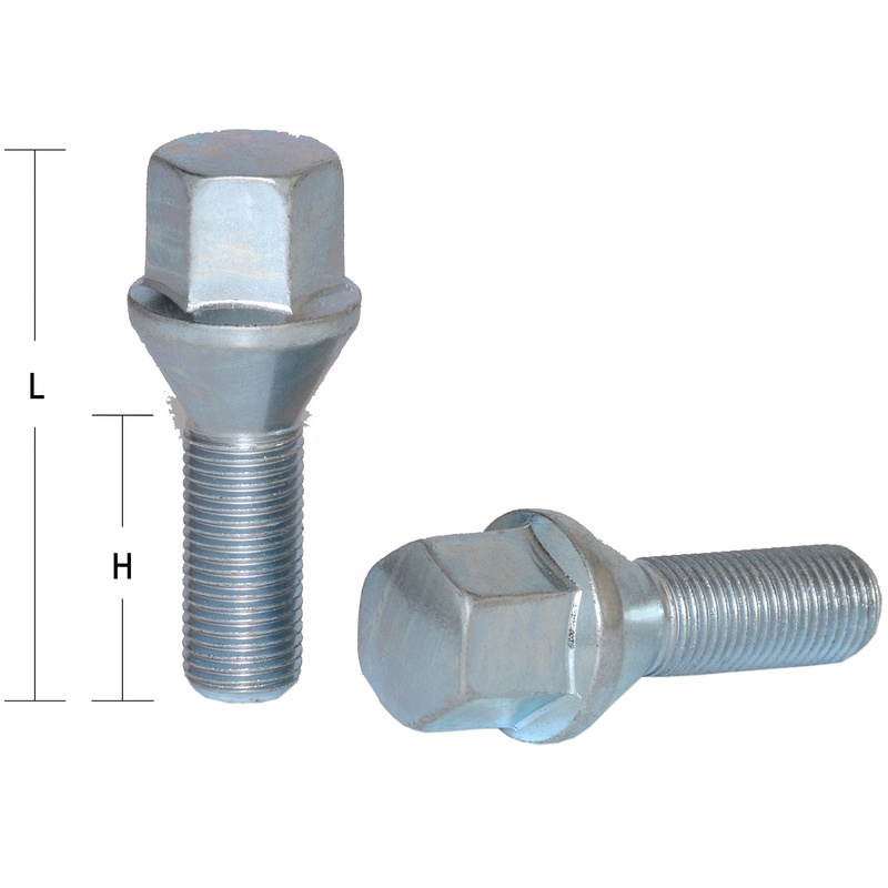 Болт М12x1,5 (52/28) hex17 Конус цинк, S-966-07