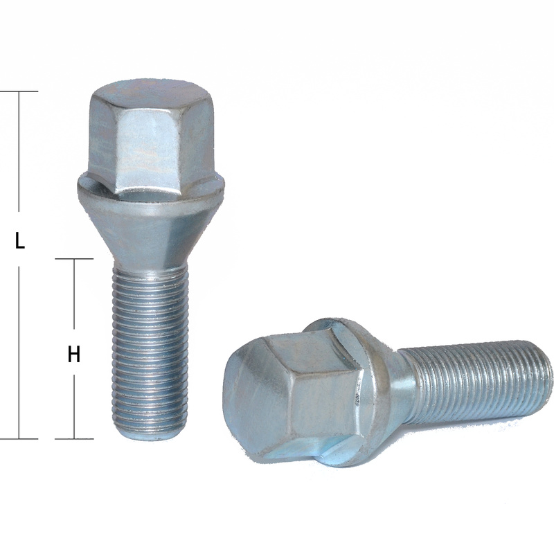 Болт М14x1,25 (53/28) hex17 Конус цинк, S-966-08