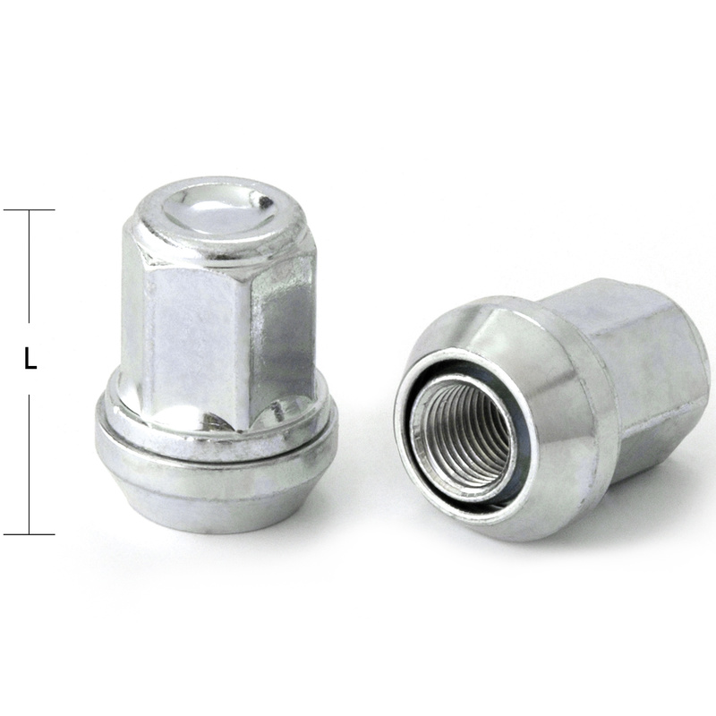 Гайка М12x1,5 (34) hex19 конус PCD Конус цинк, DV6LE BC