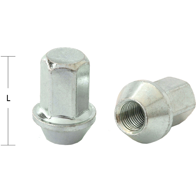 Гайка М12x1,25 (34) hex19 конус Конус цинк, 303775Z CF
