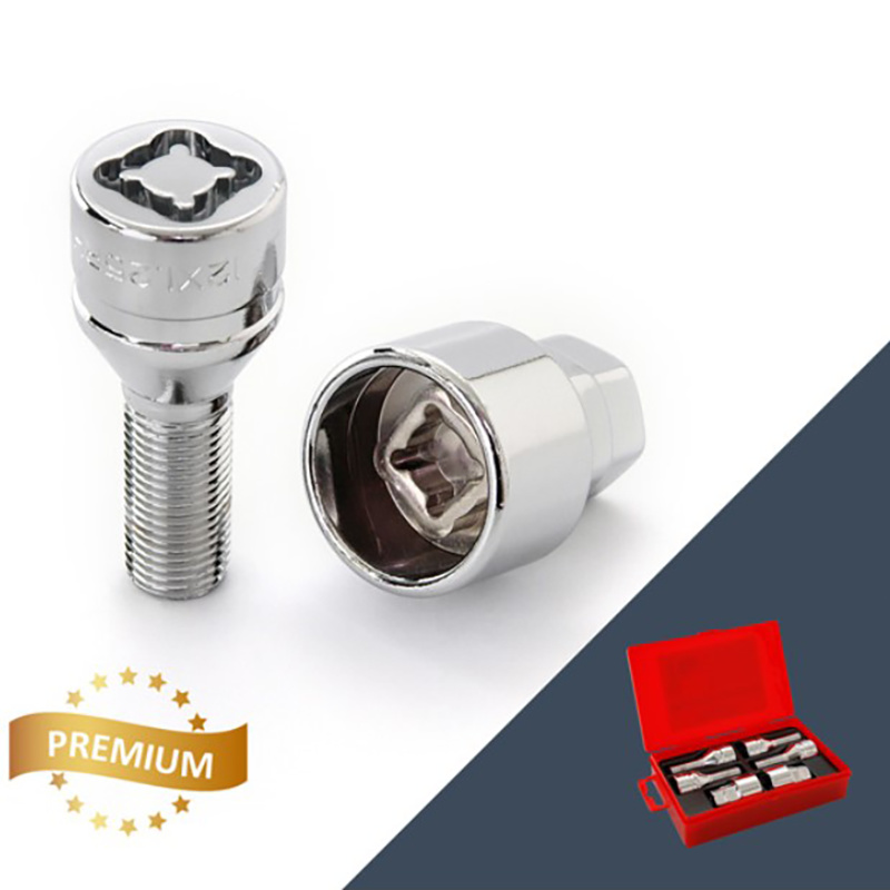 Болт секретный M12x1,25 (52/ 27) конус CH 4+2 ключа L1506 Anmax