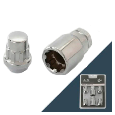 Гайка секретная M14x1,5 (32) конус, закрытая CH 4+2 ключа (КИТАЙ) VR 20905SP
