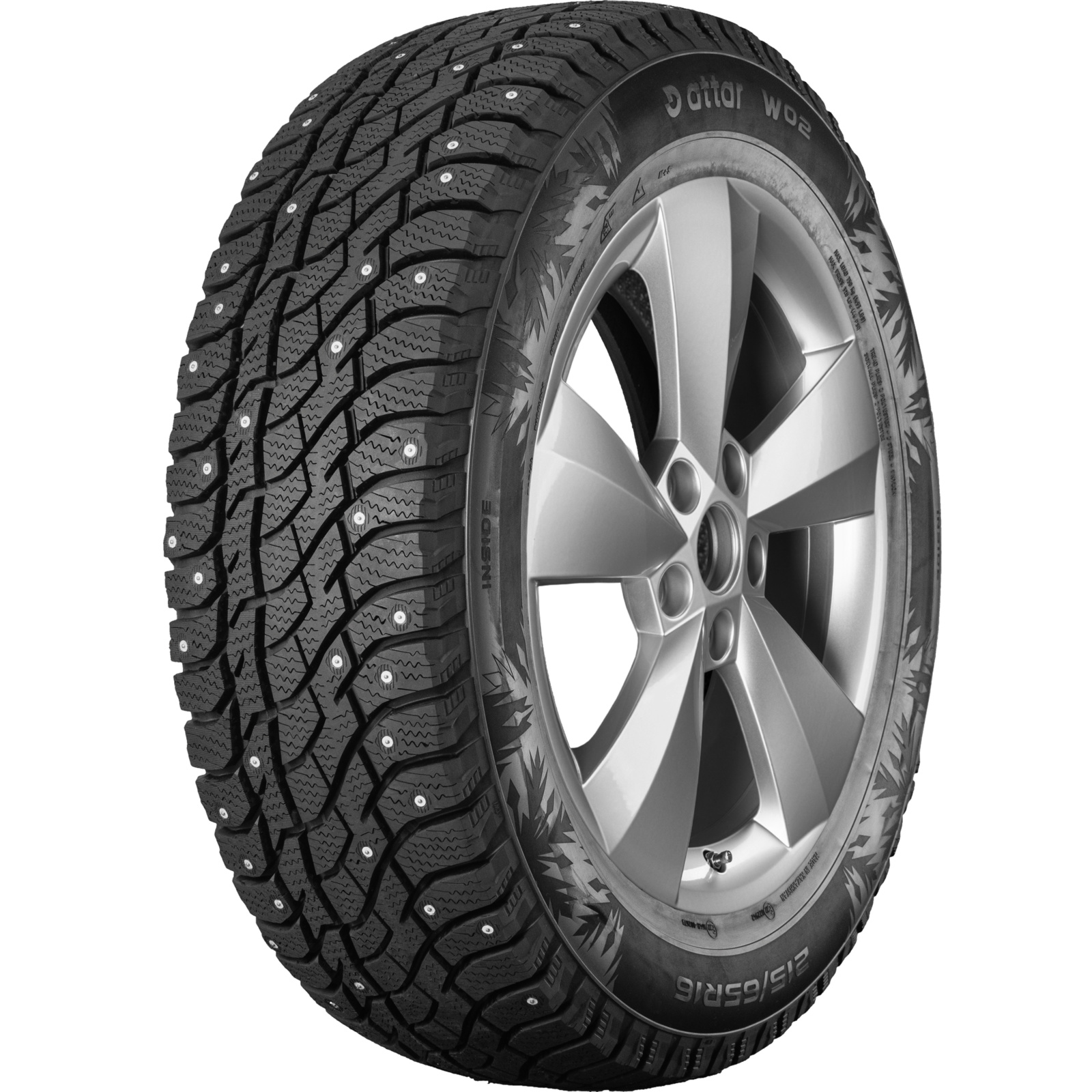 235/55R17 99T W02 TL (шип.)