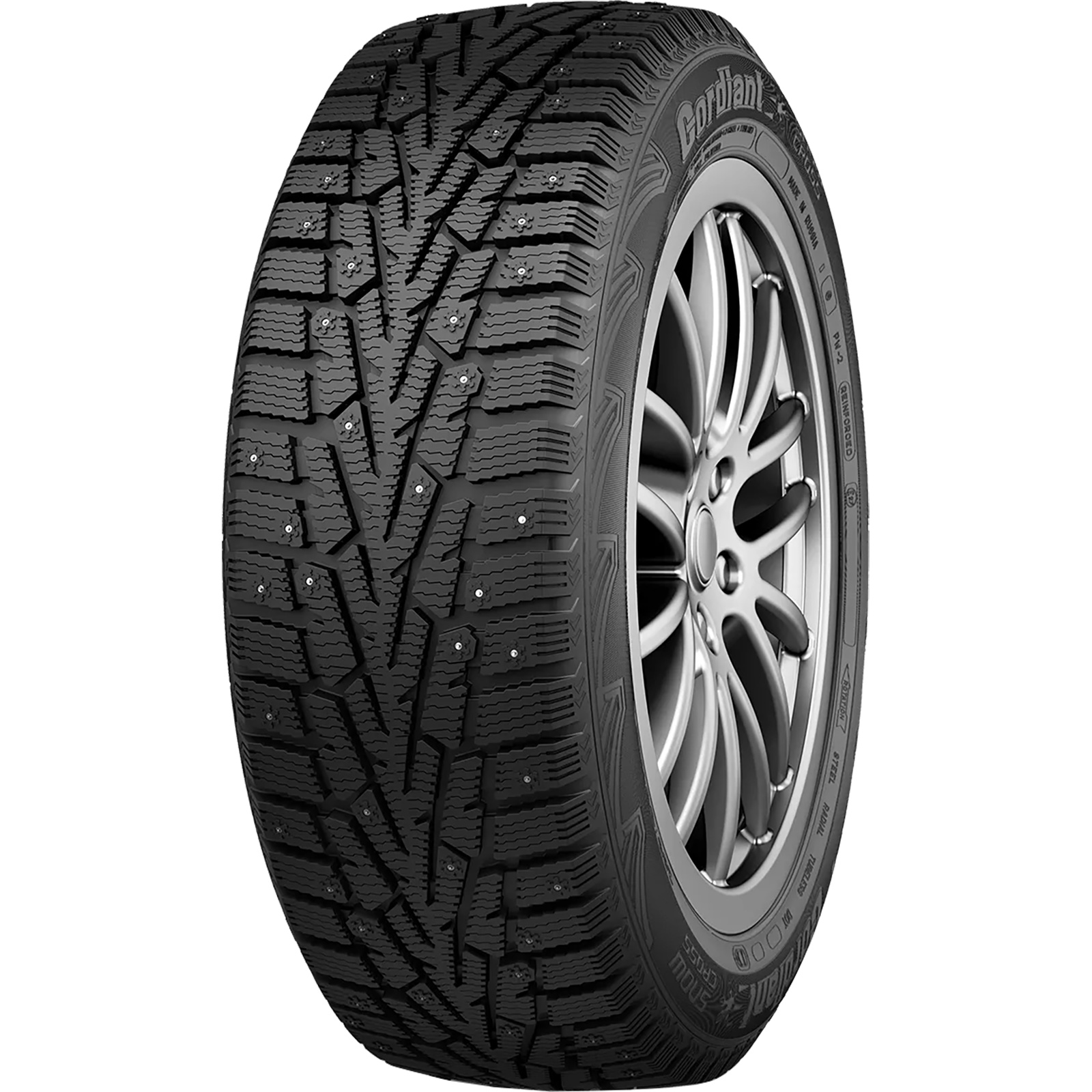 Cordiant 155/70R13 75Q Snow Cross PW-2 TL (90 шип.)
