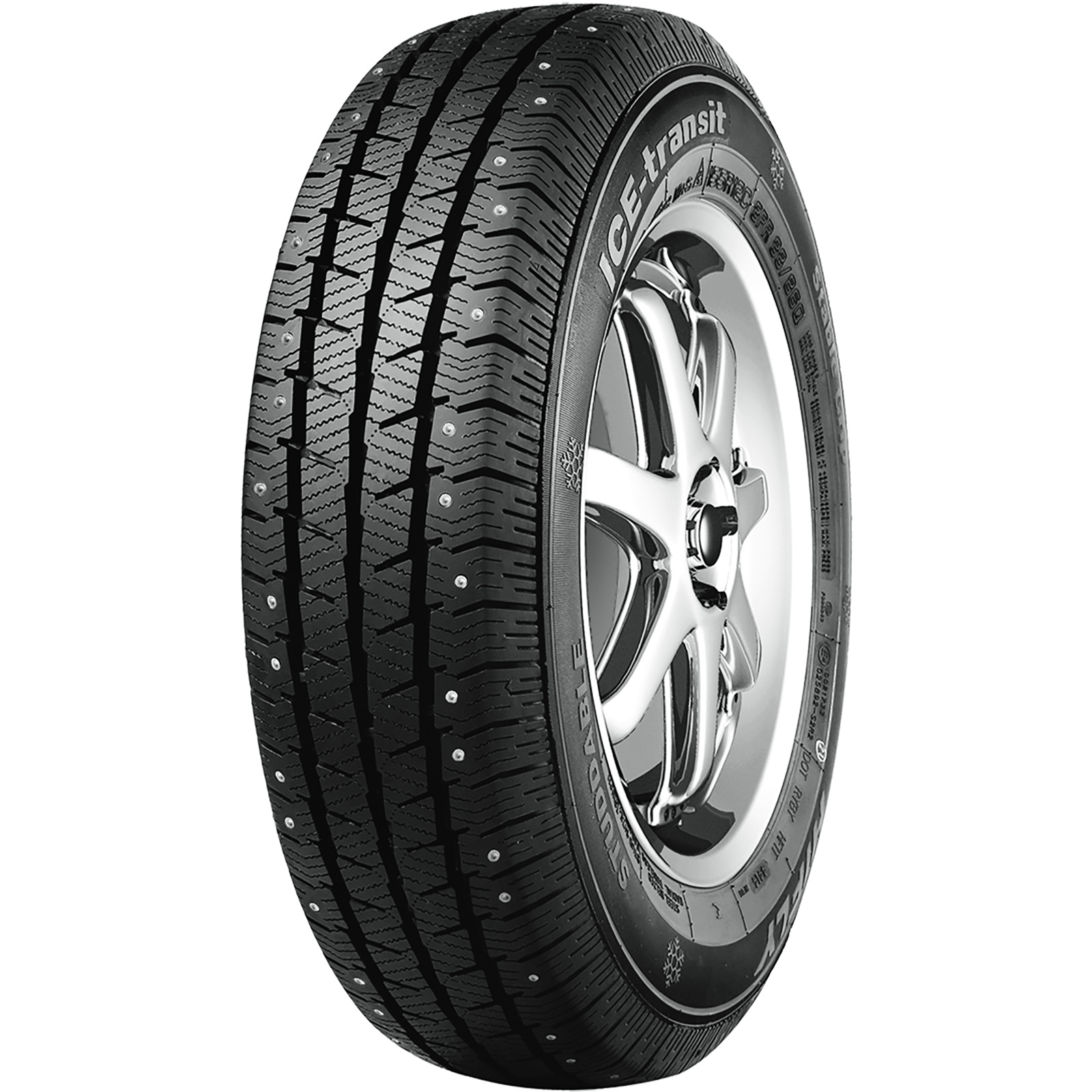 215/65R16C 109/107T Ice-Transit TL 8PR (102 шип.)