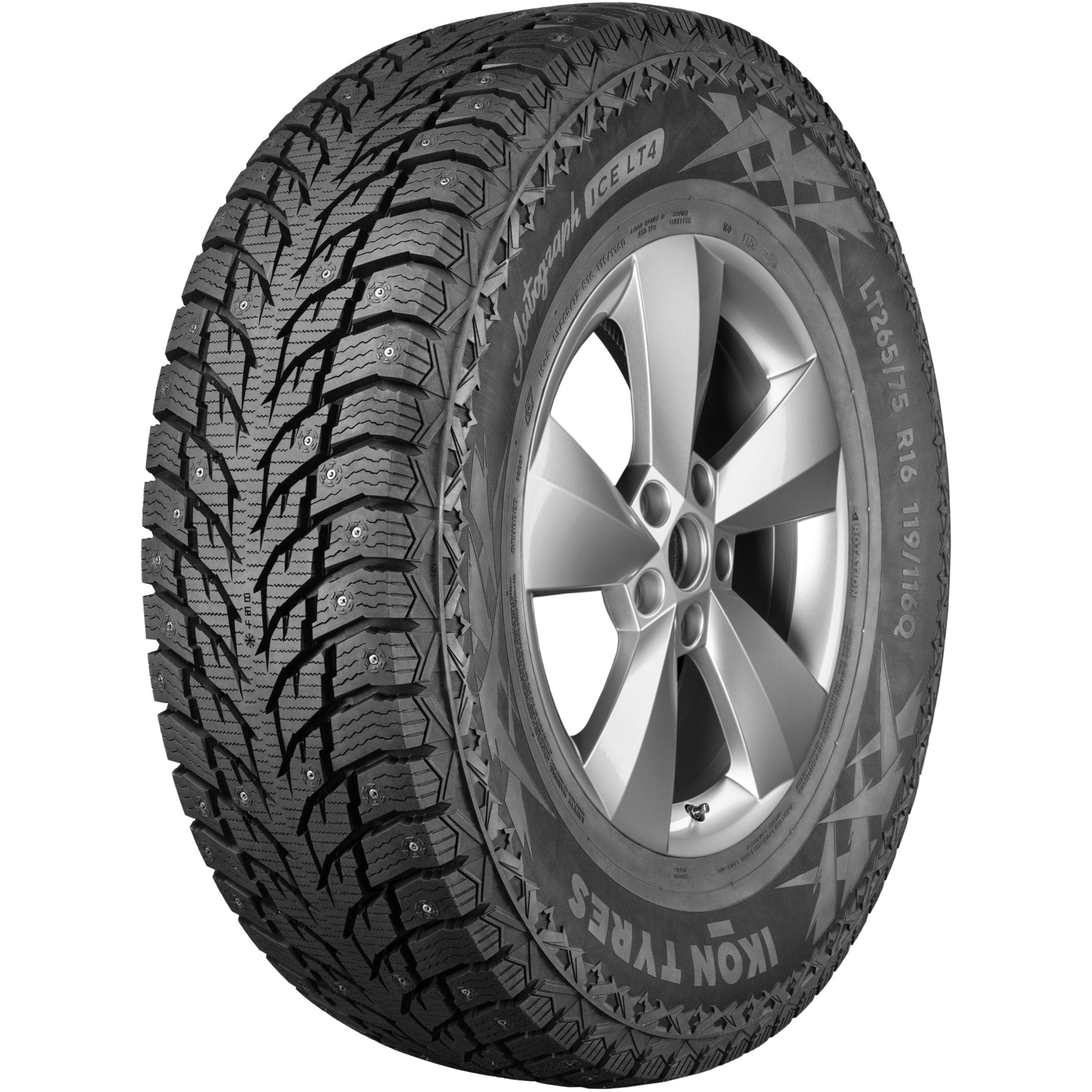 LT225/75R16 115/112Q Autograph Ice LT4 TL (шип.)