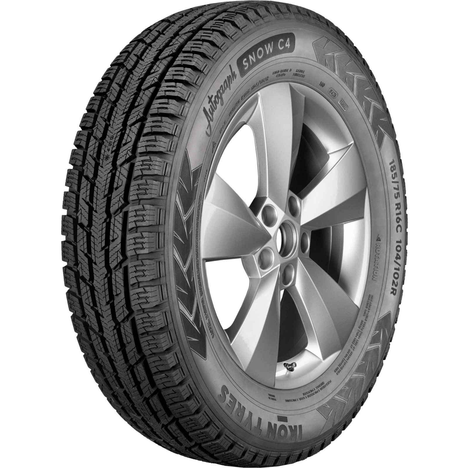225/75R16C 121/120R Autograph Snow C4 TL