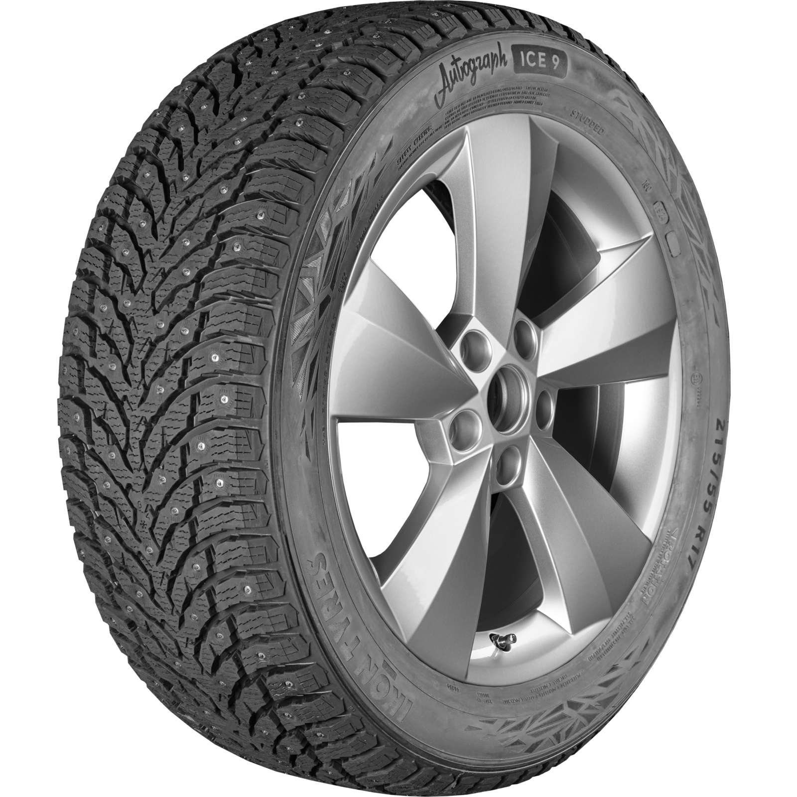 225/45R18 95T XL Autograph Ice 9 TL (шип.)