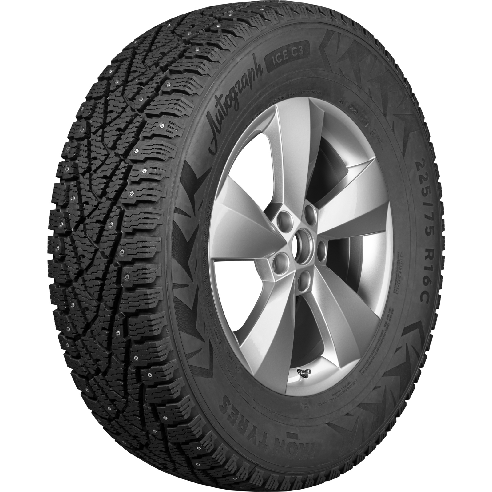 205/75R16C 113/111R Autograph Ice C3 TL (шип.)
