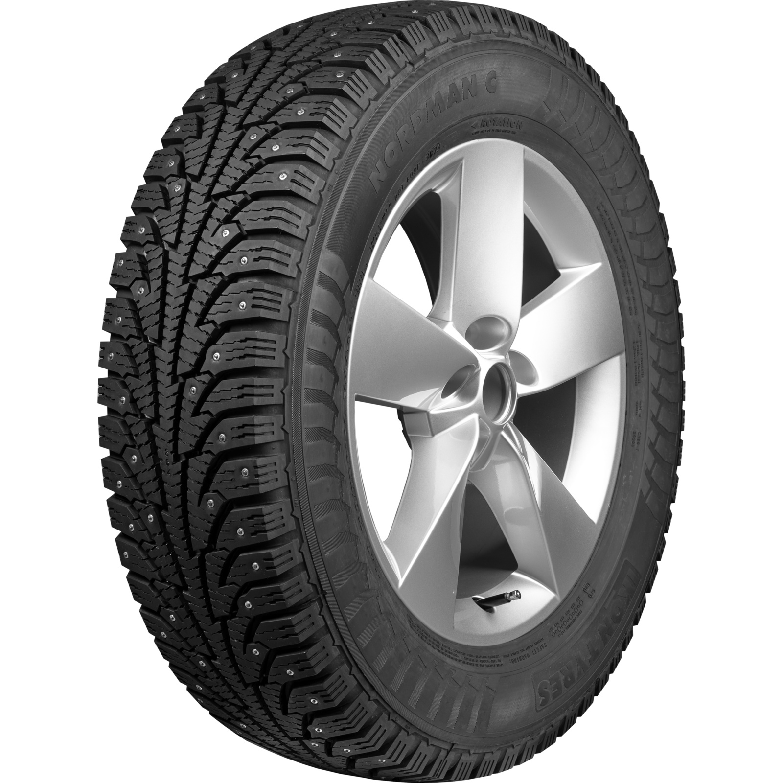 195/70R15C 104/102R Nordman C TL (шип.)