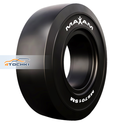 28x9-15/7,00(8,15-15) IND MS701+ SM Цельнолитая с бортом ВЬЕТНАМ