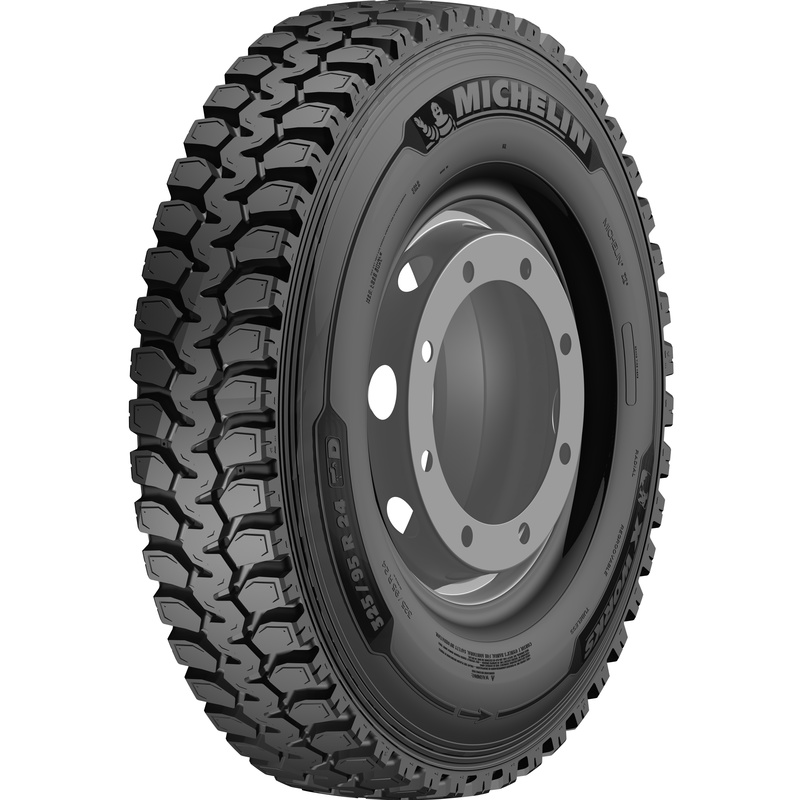 325/95R24 162/160K (164G) X Works D2 TL/TT M+S 3PMSF VG