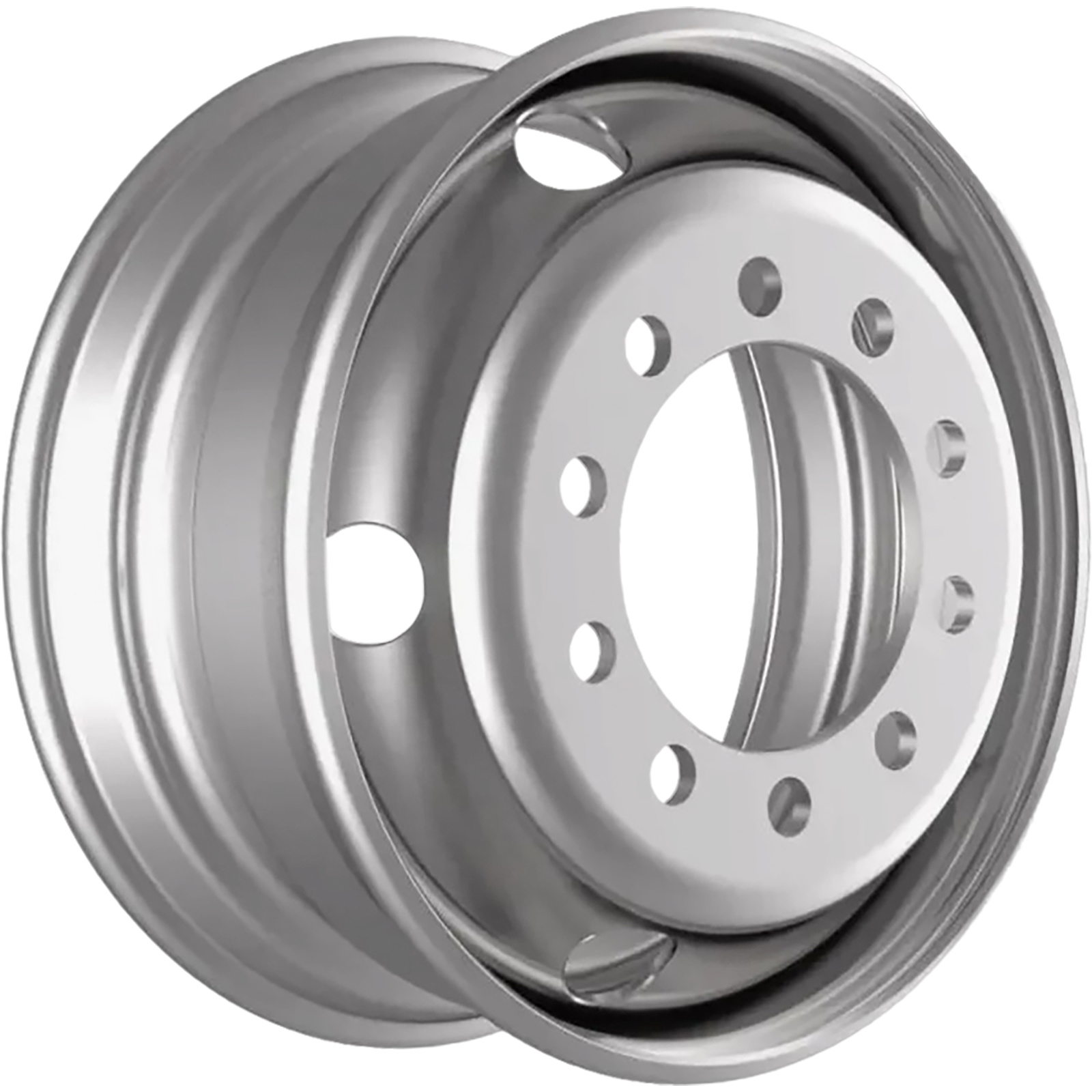 6,75x17,5/10x225 ET129,2 D176 M22 Silver (RZB14018OE) (10,8 мм) Полуприцепы (б/к) 3 150 кг внутр.
