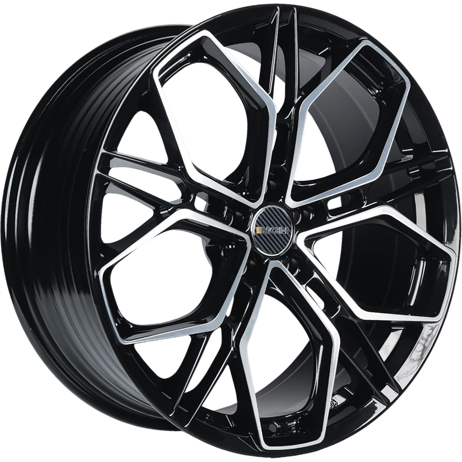 8,5x20/5x114,3 ET42 D67,1 FA8534 Gloss Black Machined Face (ZJH) FlowForming