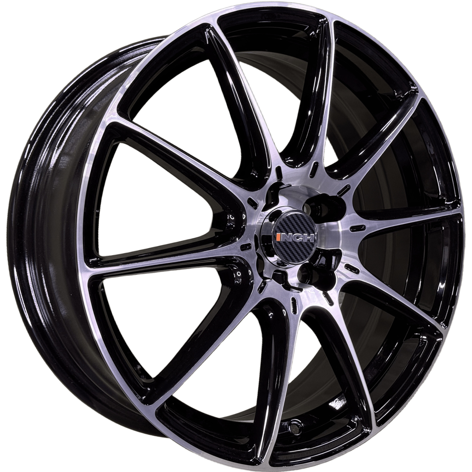 6,5x17/5x112 ET44 D66,5 FA8537 Gloss Black Machined Face (ZJH) FlowForming