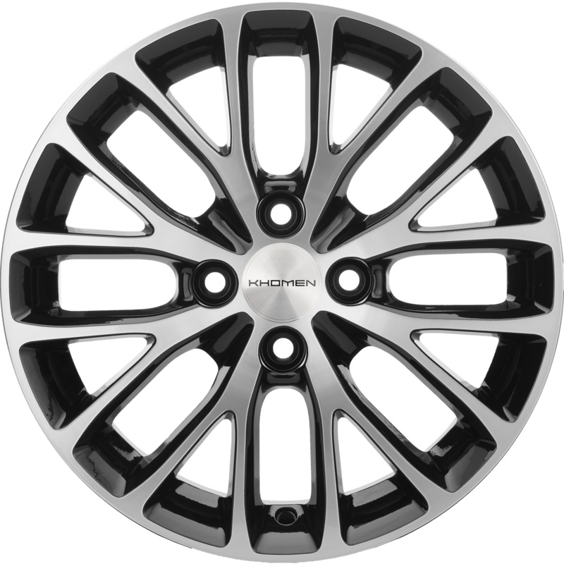 6x15/4x100 ET50 D60,1 KHW1506 (Vesta) Black-FP