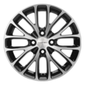 6x15/4x100 ET50 D60,1 KHW1506 (Vesta) Black-FP