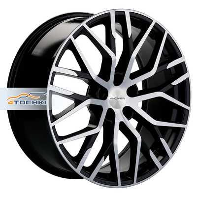 Khomen Wheels R20 8,5J PCD 8,5x5x112 ET20 D66,5 KHW2005 (Q8) Black-FP