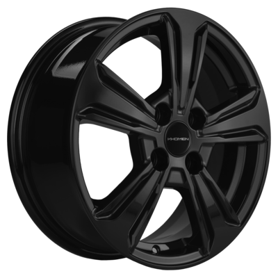 Khomen Wheels R15 6J PCD 4x100 ET46 D54,1 KHW1502 (RioSolaris) Black