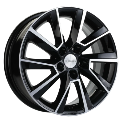 6x15/5x100 ET37 D54,1 KHW1507 (15) Black-FP
