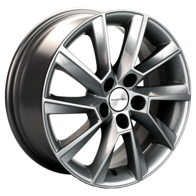 Khomen Wheels R15 6J PCD 5x100 ET40 D57,1 KHW1507 (Polo) Gray-FP
