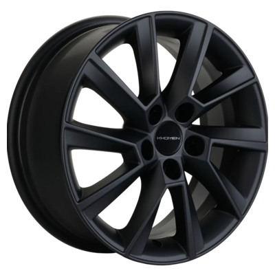 6x15/5x100 ET38 D57,1 KHW1507 (Rapid/Fabia) Black matt