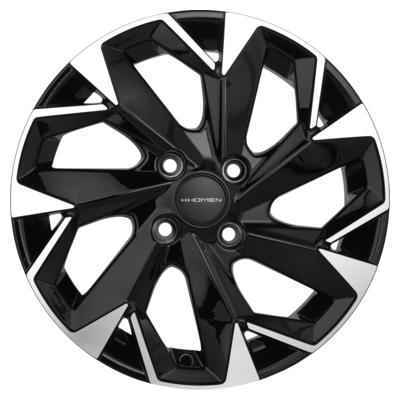 6x15/4x100 ET39 D56,6 KHW1508 (Cobalt) Black-FP