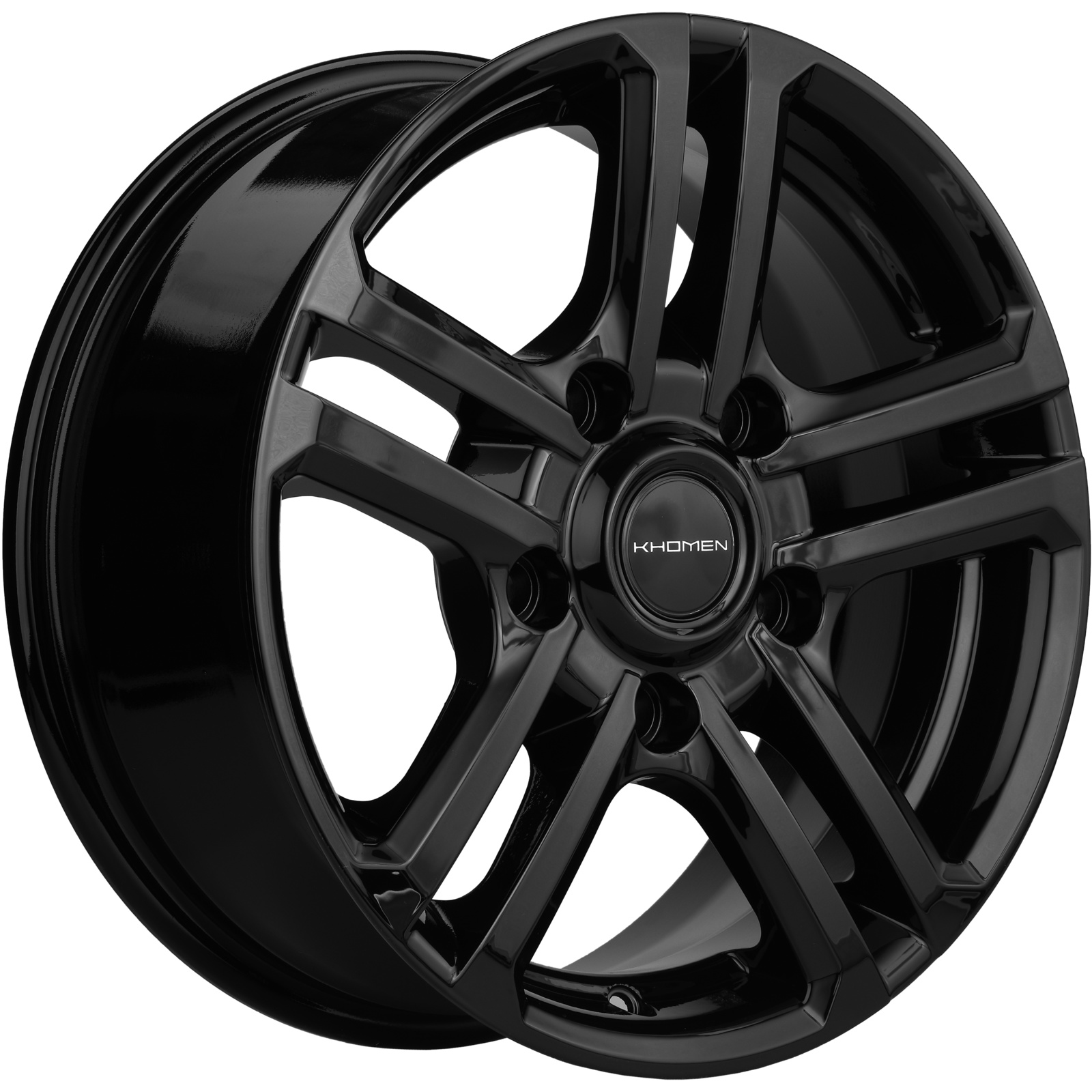 6,5x16/5x139,7 ET40 D98,5 KHW1602 (Niva 4x4) Black