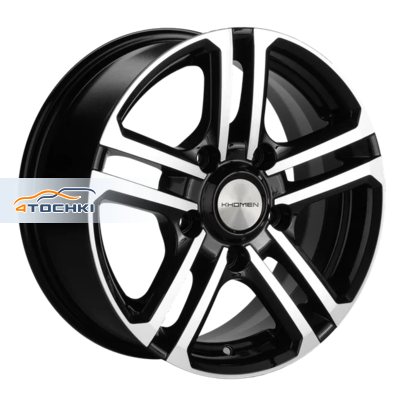 6,5x16/5x139,7 ET35 D98,5 KHW1602 (Niva 4x4 Bronto) Black-FP