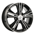 6x16/5x112 ET50 D57,1 KHW1603 (Jetta) Black-FP