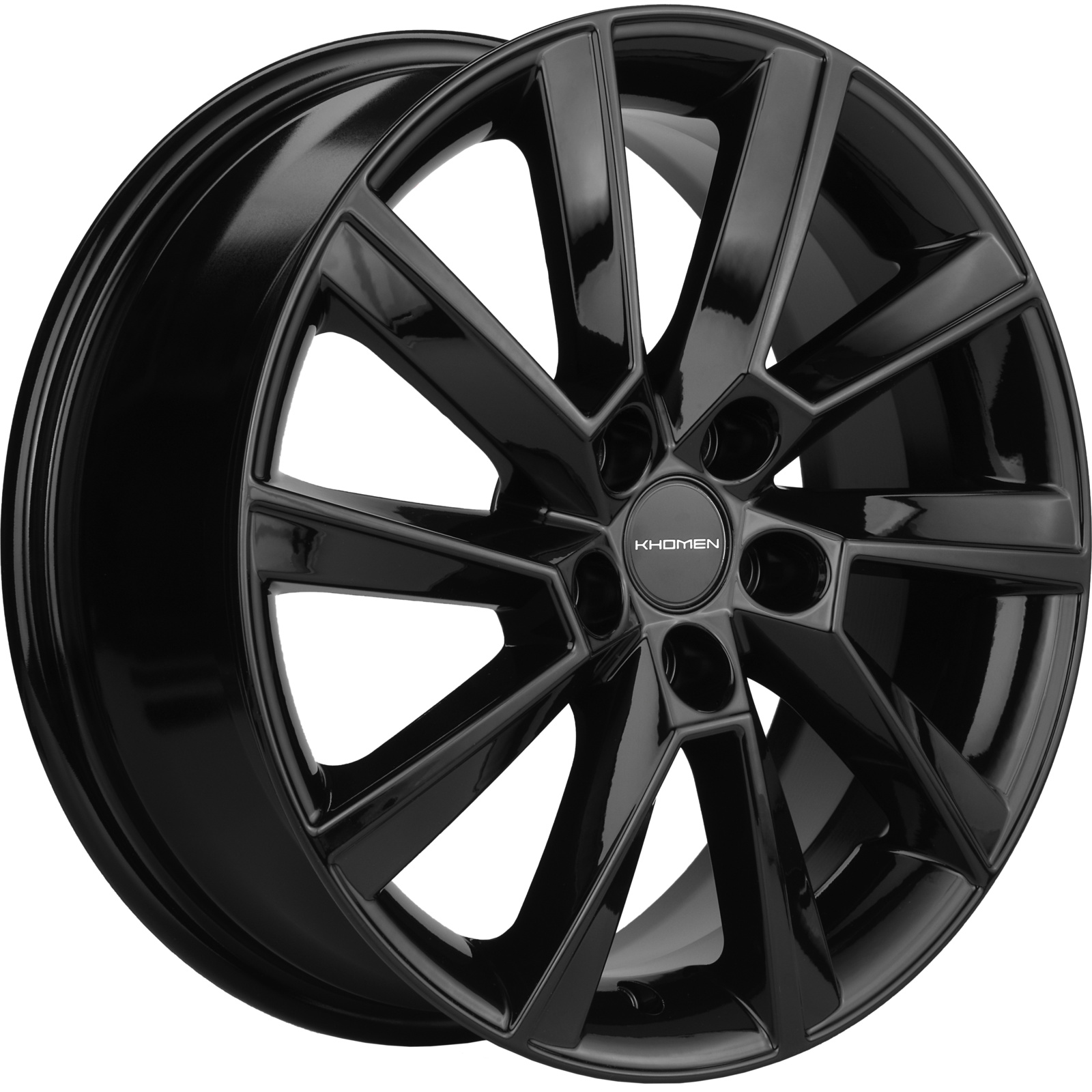 6x16/5x105 ET39 D56,6 KHW1604 (Aveo) Black