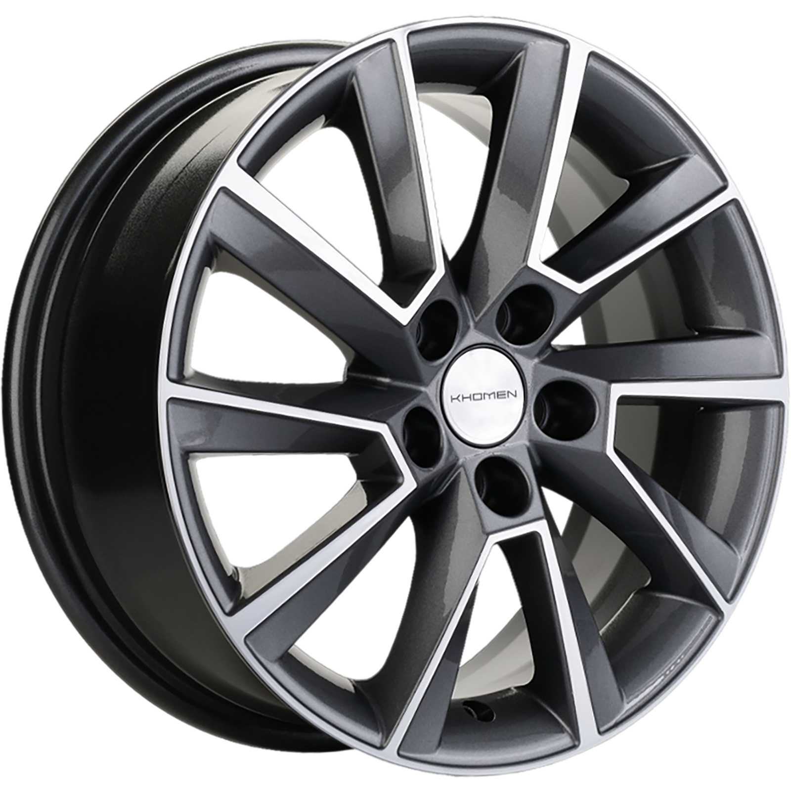 6x16/5x100 ET38 D57,1 KHW1604 (Kamiq/Rapid/Scala) Gray-FP