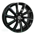 6x16/5x100 ET45 D54,1 KHW1604 (Yaris) Black-FP