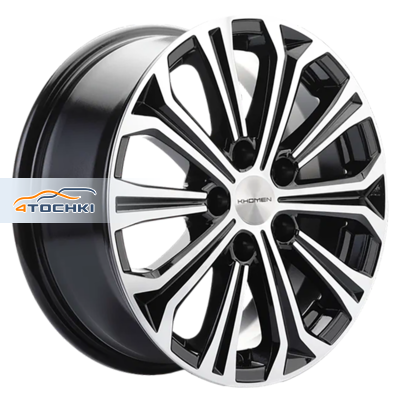 6,5x16/5x108 ET45 D60,1 KHW1610 (Chery Tiggo 3/Tiggo 3 Pro) Black-FP