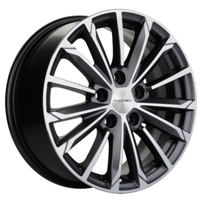 Khomen Wheels R16 6,5J PCD 5x114,3 ET44 D67,1 KHW1611 (HuyndaiKia) Gray-FP