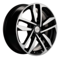 6,5x16/5x100 ET39 D57,1 KHW1612 (Polo) Black-FP
