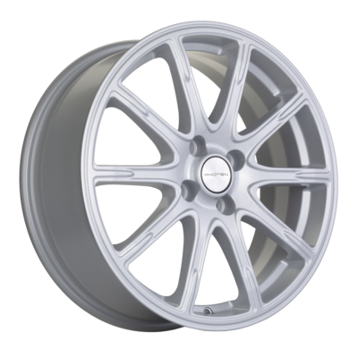 Khomen Wheels R17 6,5J PCD 4x100 ET44 D54,1 KHW1707 (KIA Rio III Solaris III) F-Silver