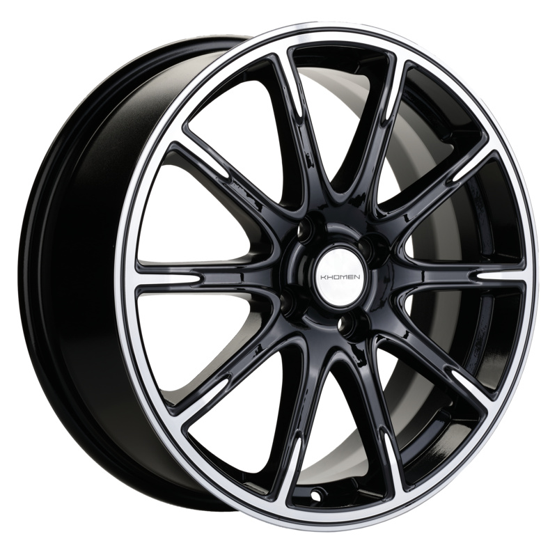 6,5x17/4x100 ET50 D60,1 KHW1707 (Lada Vesta) Black-FP