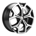 6,5x17/5x120 ET55 D65,1 KHW1710(2) (VW Transporter) Black-FP