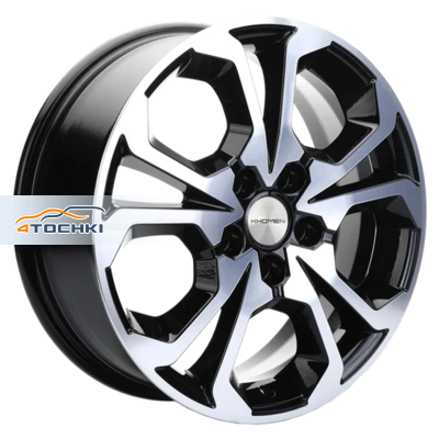 6,5x17/5x108 ET43 D65,1 KHW1711 (DFM AX 7) Black-FP