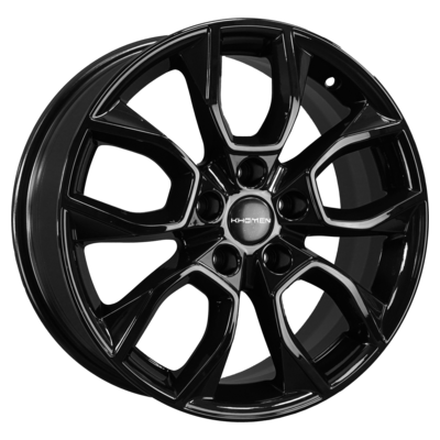 Khomen Wheels R17 7J PCD 5x110 ET46 D63,3 KHW1713 (Changan CS35 Plus) Black