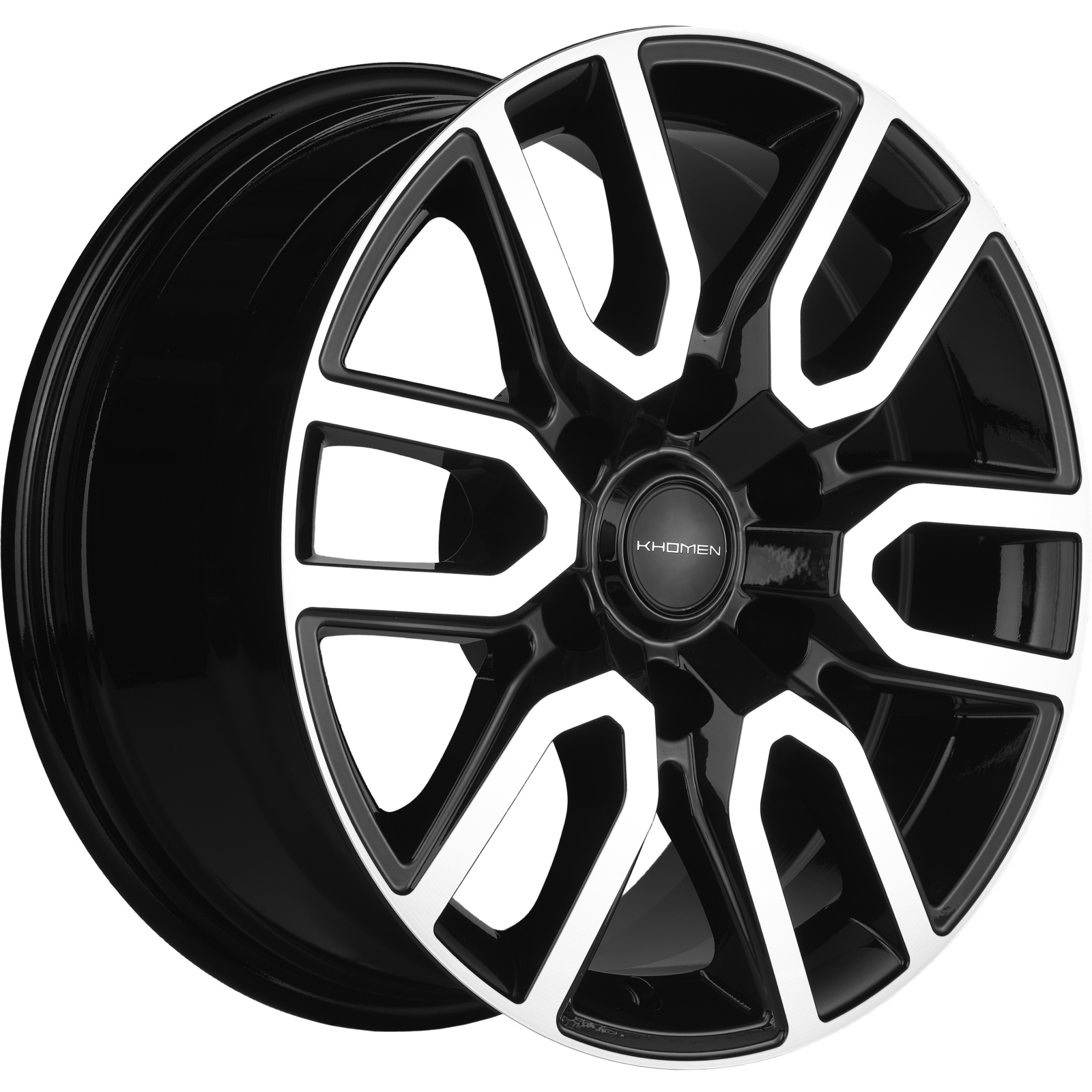 8x17/6x139,7 ET30 D106,1 KHW1723 (Fortuner/Hilux) Black-FP