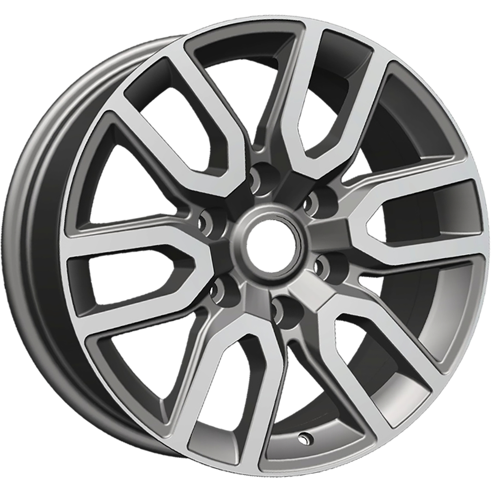 8x17/6x139,7 ET45 D93,1 KHW1723 (Mazda BT50) Gray