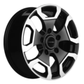 6,5x17/5x139,7 ET35 D98,5 KHW1725 (Niva 4x4) Black-FP