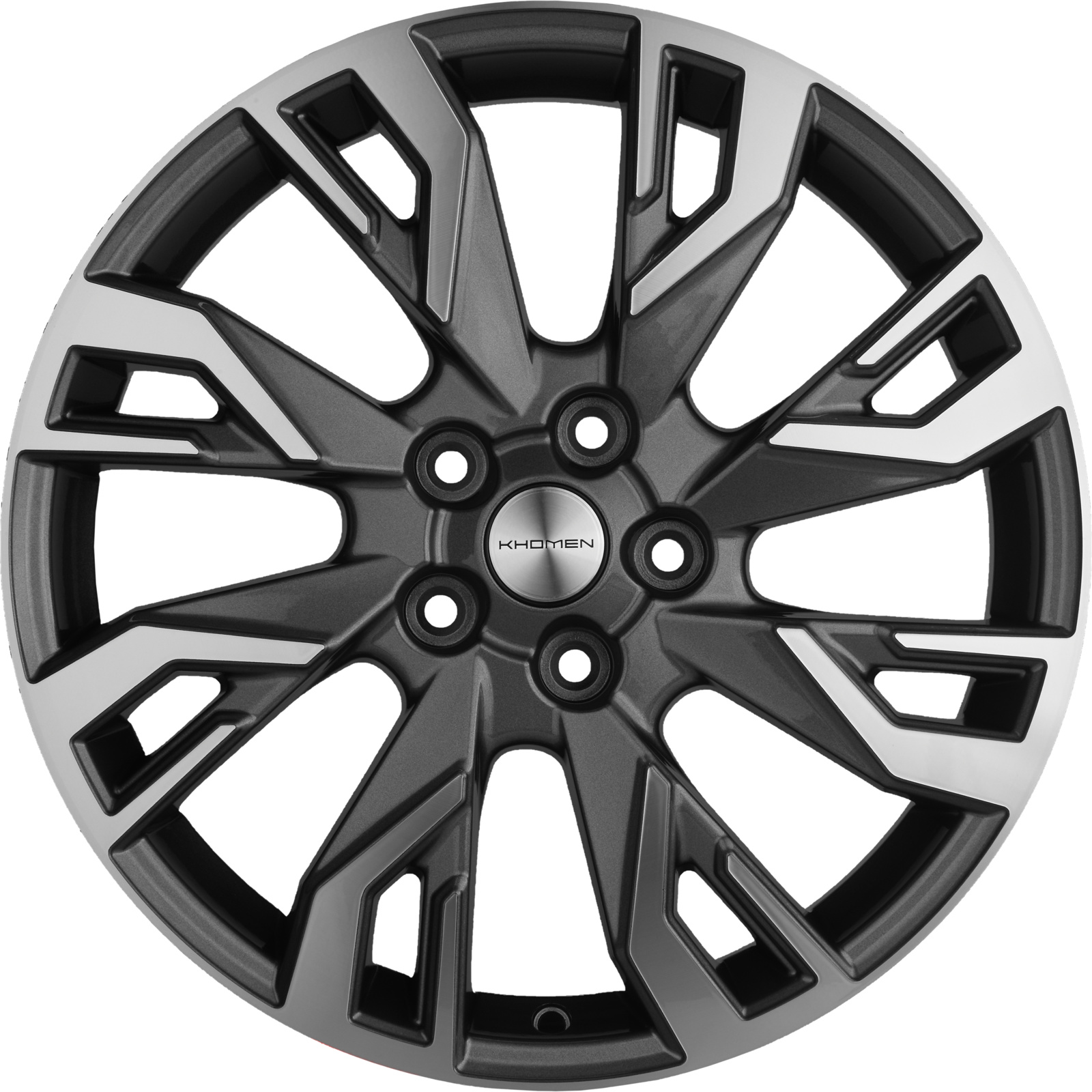 7x18/5x110 ET35 D67,1 KHW1809 (Dongfeng 580/DFSK 500) Gray-FP