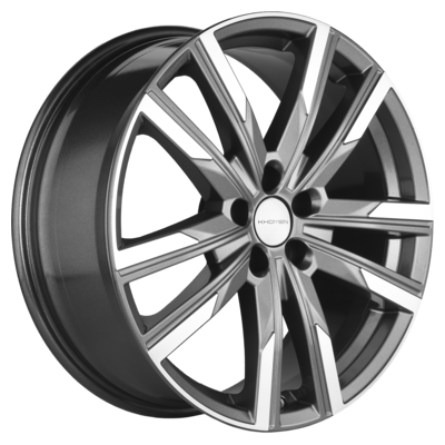 Khomen Wheels R19 7,5J PCD 5x100 ET28 D57,1 KHW1905 (FAW Bestune T77) Gray-FP
