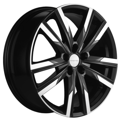Khomen Wheels R19 7,5J PCD 5x114,3 ET51 D67,1 KHW1905 (Sportage) Black-FP
