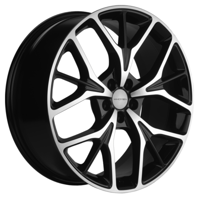 Khomen Wheels R20 8J PCD 5x108 ET46 D63,4 KHW2012 (Tugella New) Black-FP