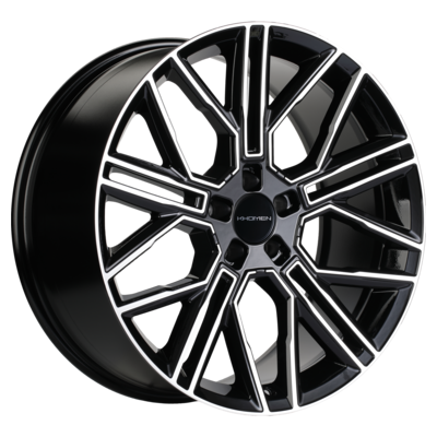 Khomen Wheels R21 9,5J PCD 9,5x215x114,3 ET30 D66,1 KHW2101 (Infiniti) Black-FP