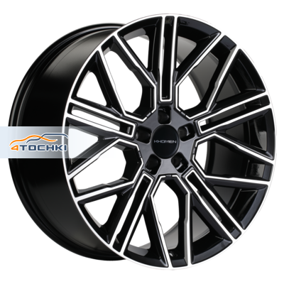 9,5x21/5x120 ET45,5 D62,5 KHW2101 (Li 7/9) Black-FP
